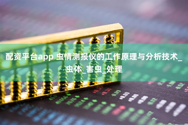 配资平台app 虫情测报仪的工作原理与分析技术_虫体_害虫_处理